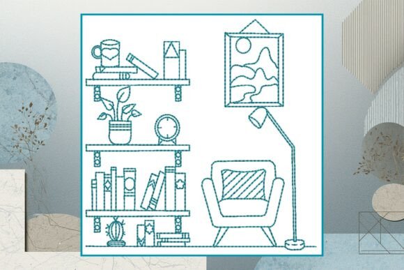 Bookshelf 3 Line Art: A Merch Review