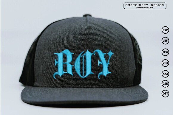 Boy 3D Embroidery Design: A Business Merch Review