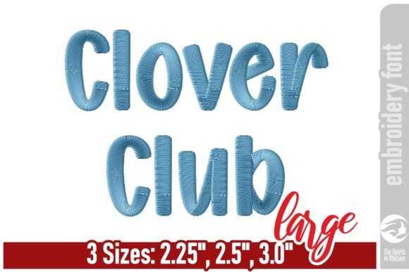 Clover Club Playful Embroidery Font Review
