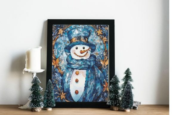 Counted Cross Stitch Pattern Snowman: Merch Review
