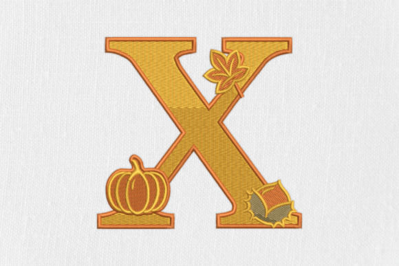 Letter X Autumn Monogram: A Designer’s Apparel Review